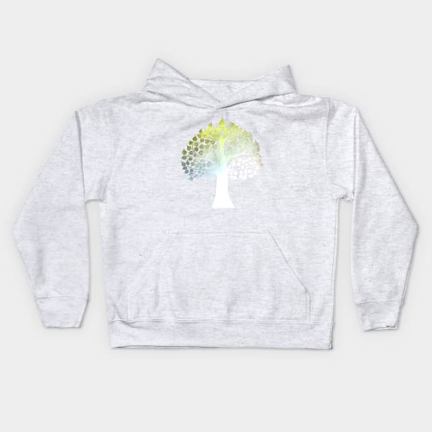 Bodhi Tree Kids Hoodie by FrejaFly